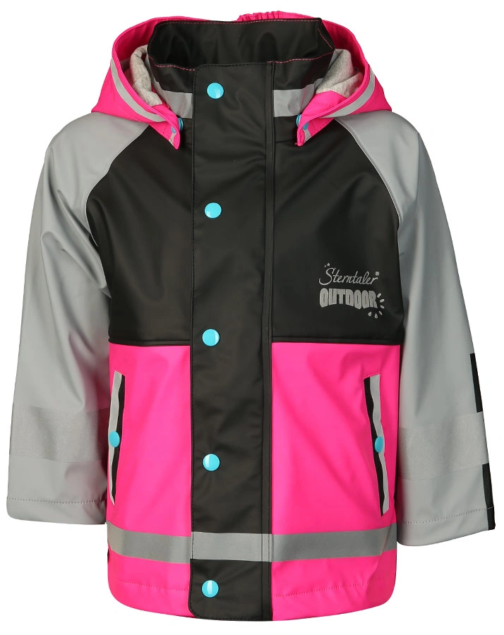 Funktions-Regenjacke OUTDKids in pink