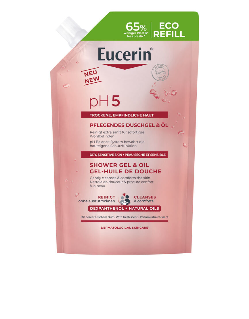 Eucerin pH5 Shower Gel & Oil refill 400 ml