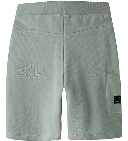 Name It Sweatshorts - Piqué - NkmVivasse - Slate Grau