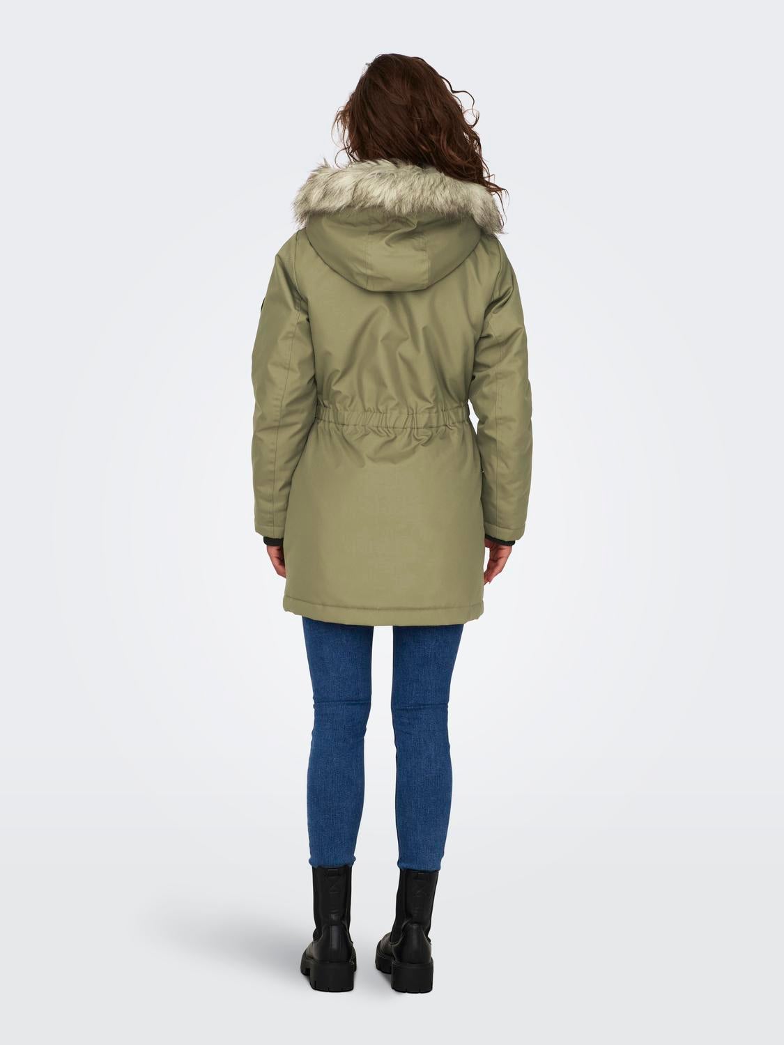 ONLIRIS Langer Parka Aloe