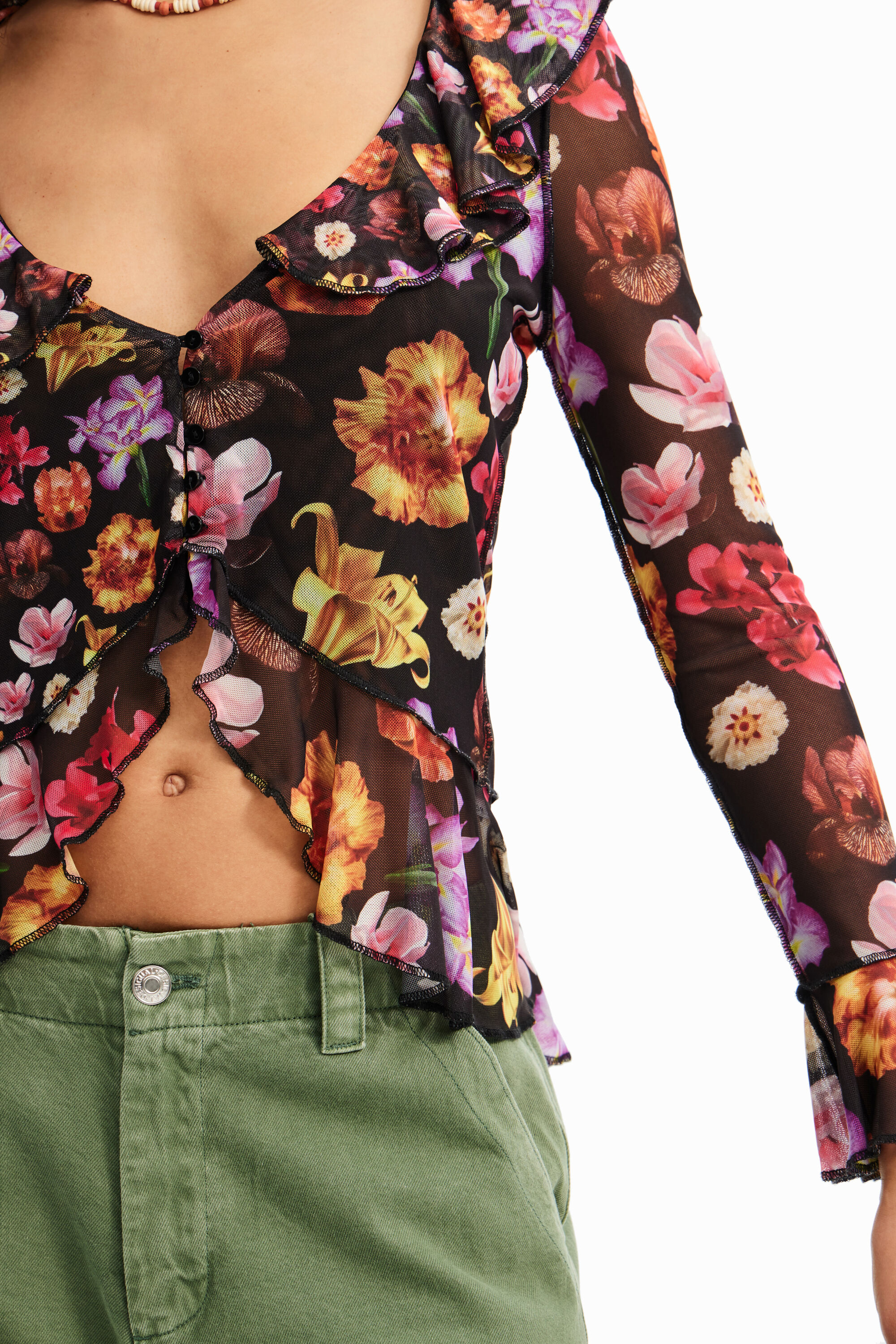 T-shirt volants M. Christian Lacroix