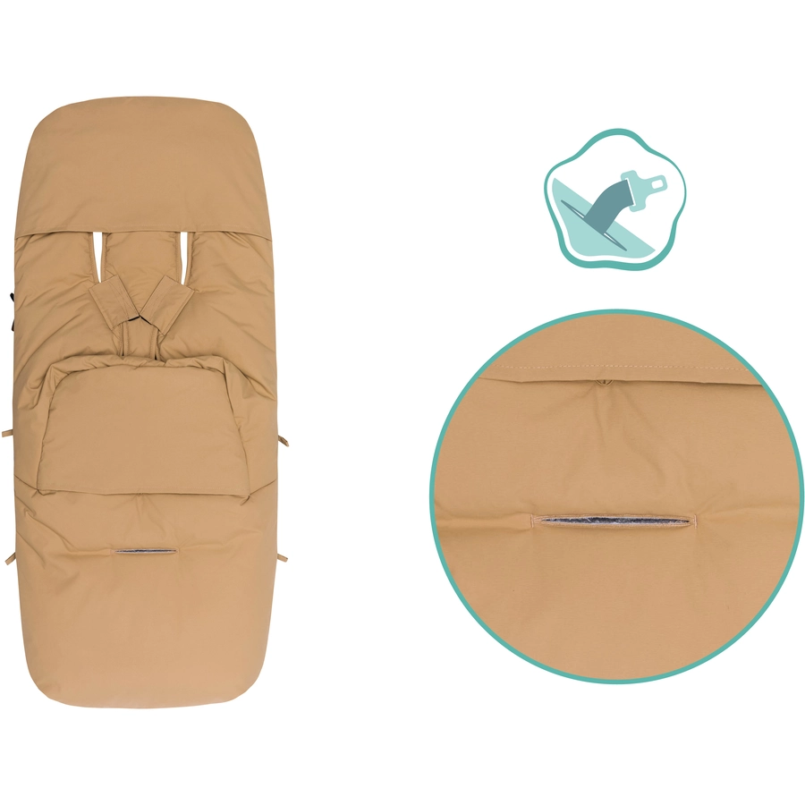 fillikid Winterfußsack Kinley Cappuccino