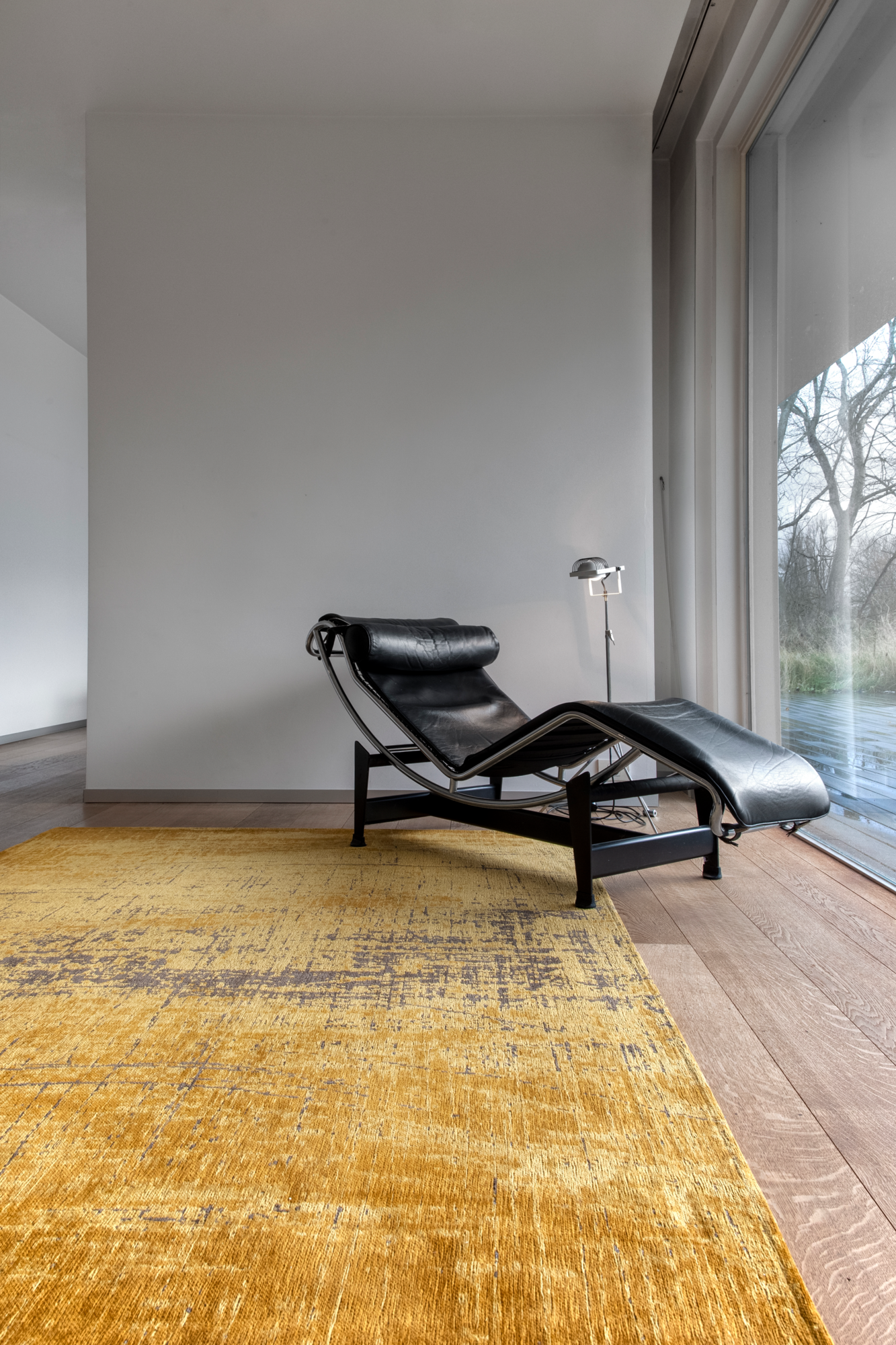 Ecorugs vloerkleed Griff geel 80x150 cm