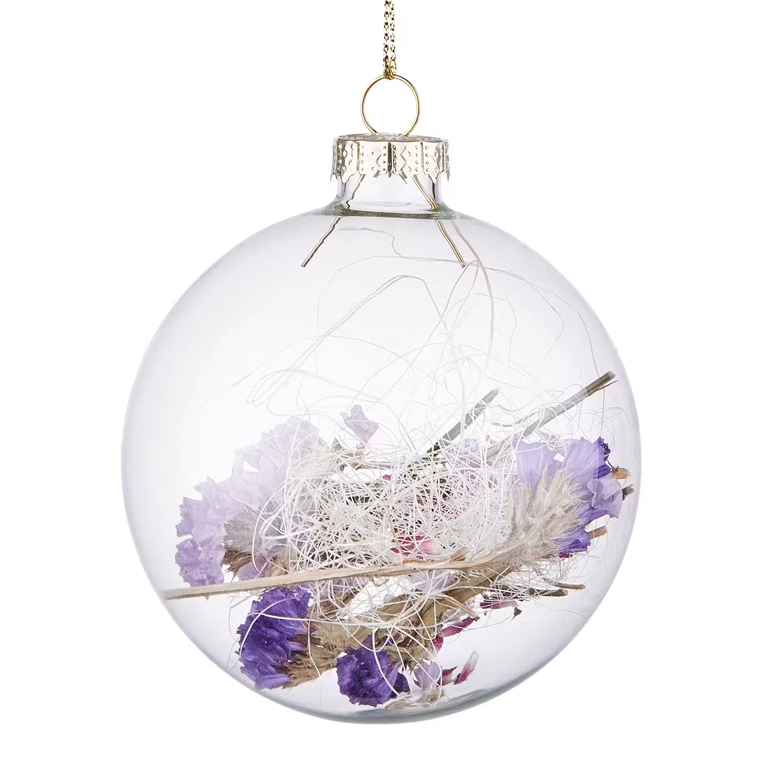 HANG ON Weihnachtskugel Trockenblumen Ø10cm