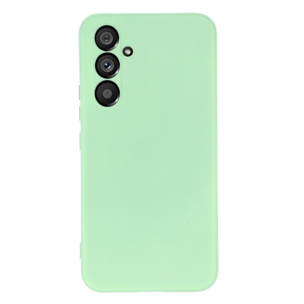 Samsung Galaxy A54 5G Silikon Case Hülle mit Kameraschutz - Grün