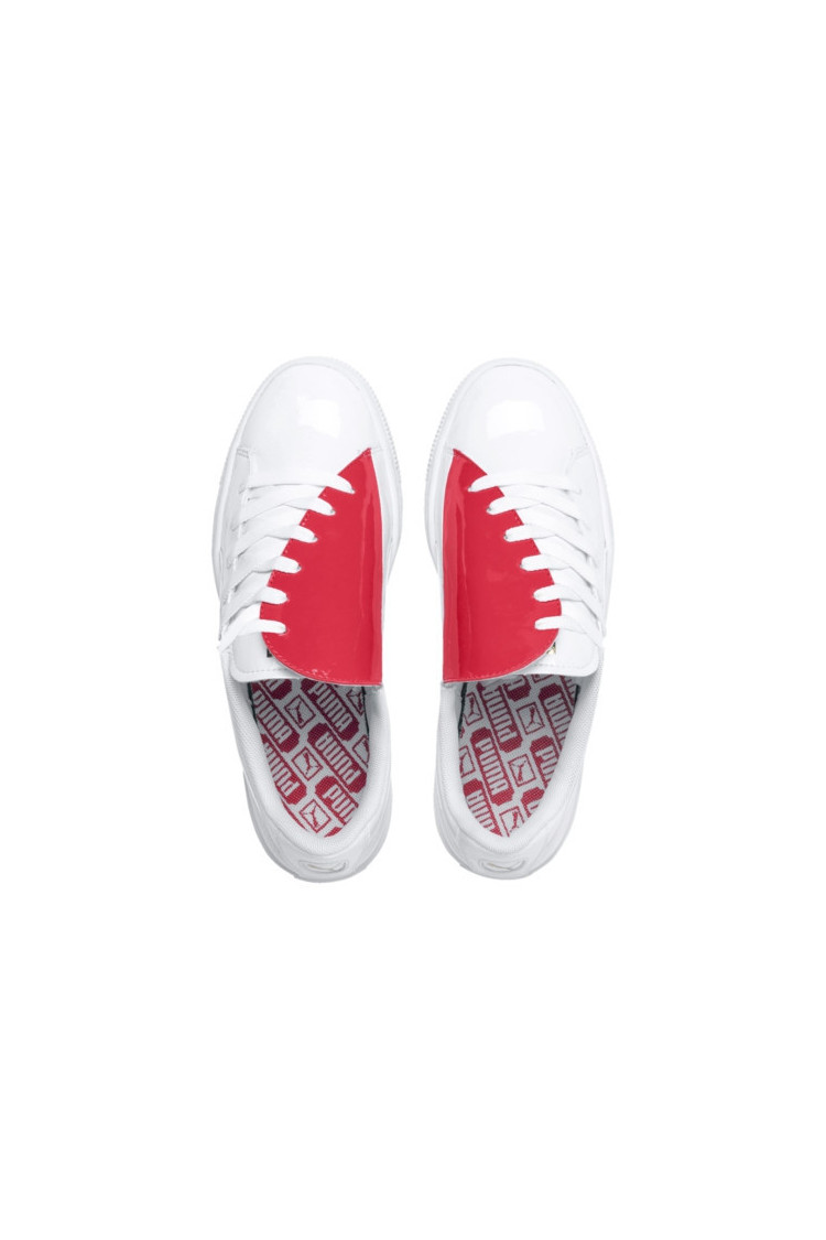 Baskets Puma Crush blanc/rouge
