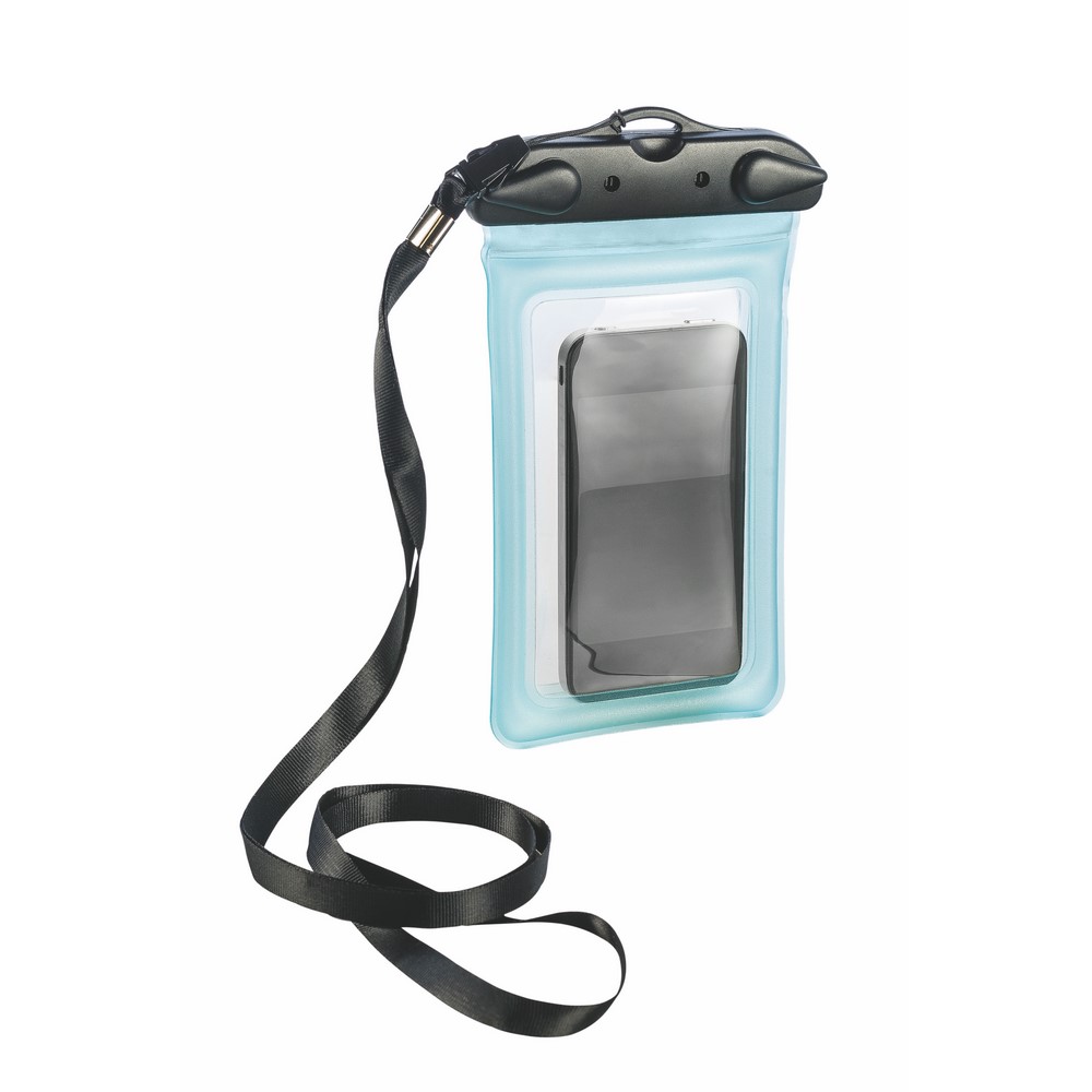 Bolsa impermeável de TPU com suporte para celular 10x18 da Ferrino