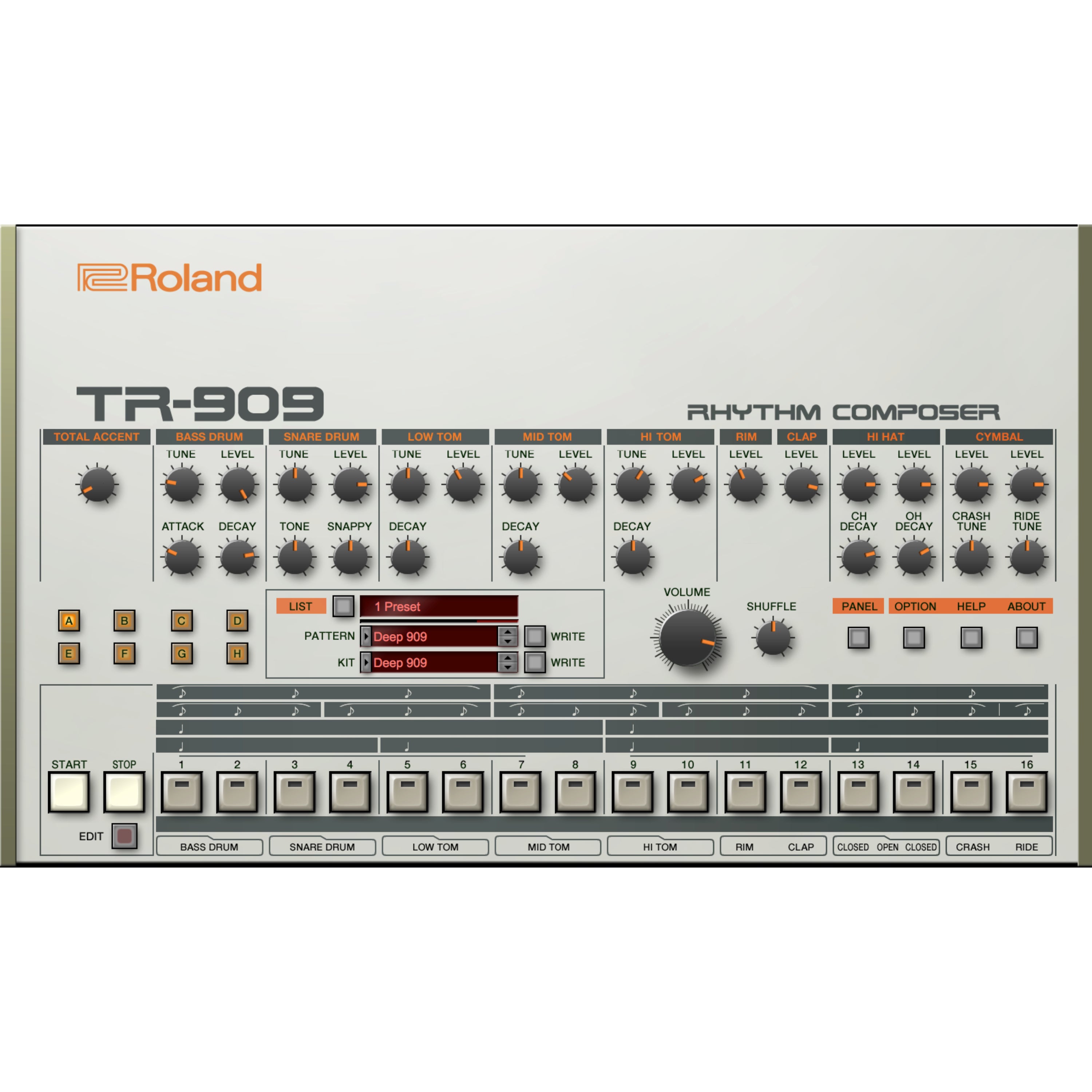 Roland Cloud TR-909 (download)