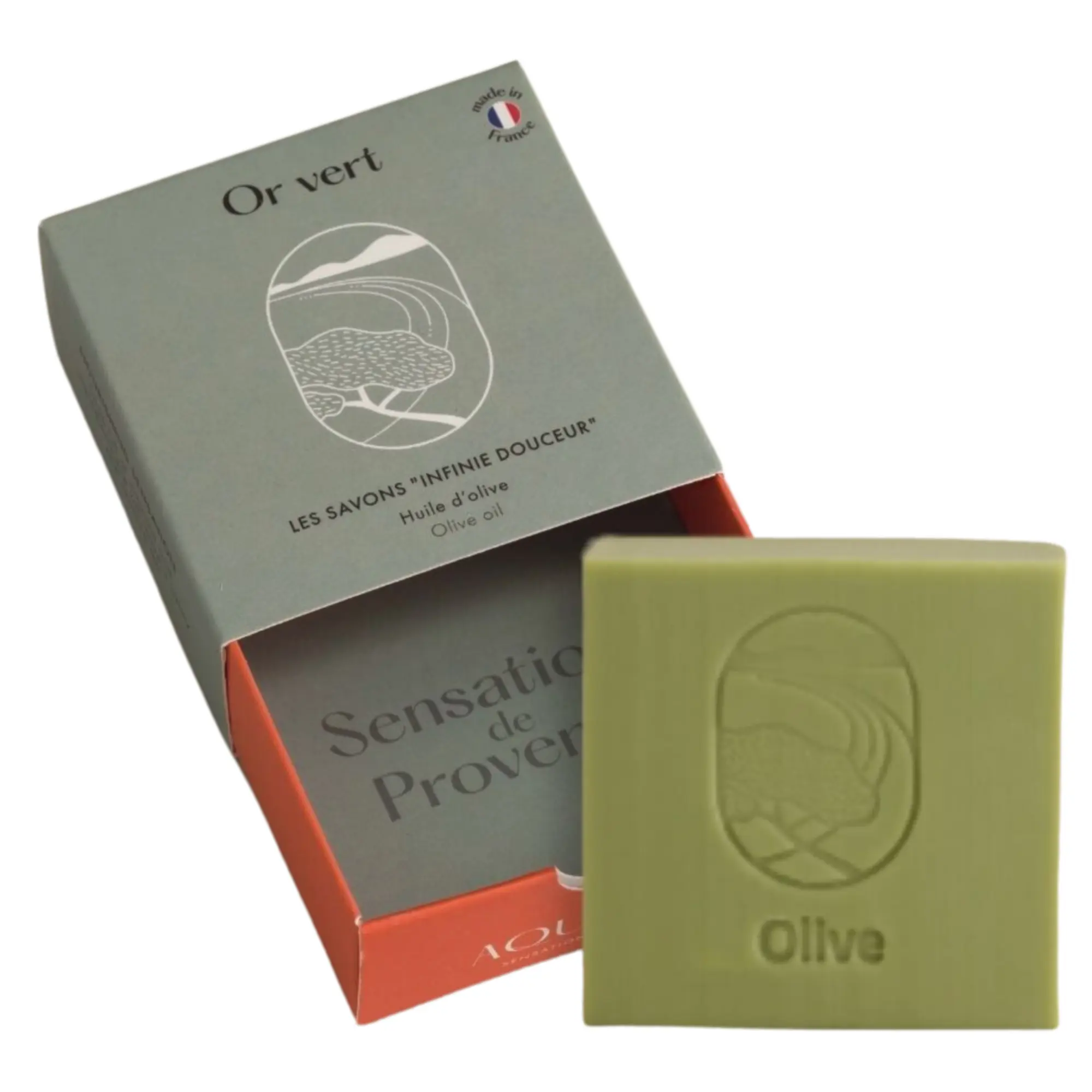 AQUI D'AIA - Infinie Douceur Savon Solide Huile d'Olive 100g - Savon