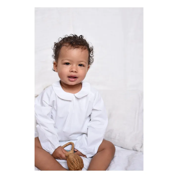 Lililotte Exclusivité Lililotte x Smallable - Blouse Octave | Blanc cassé