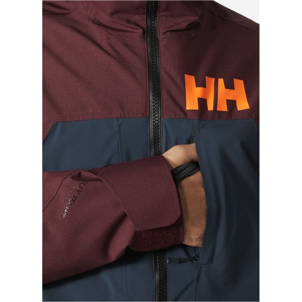 Veste de ski HELLY HANSEN STRAIGHTLINE LIFALOFT 2.0 JKT MIDNIGHT