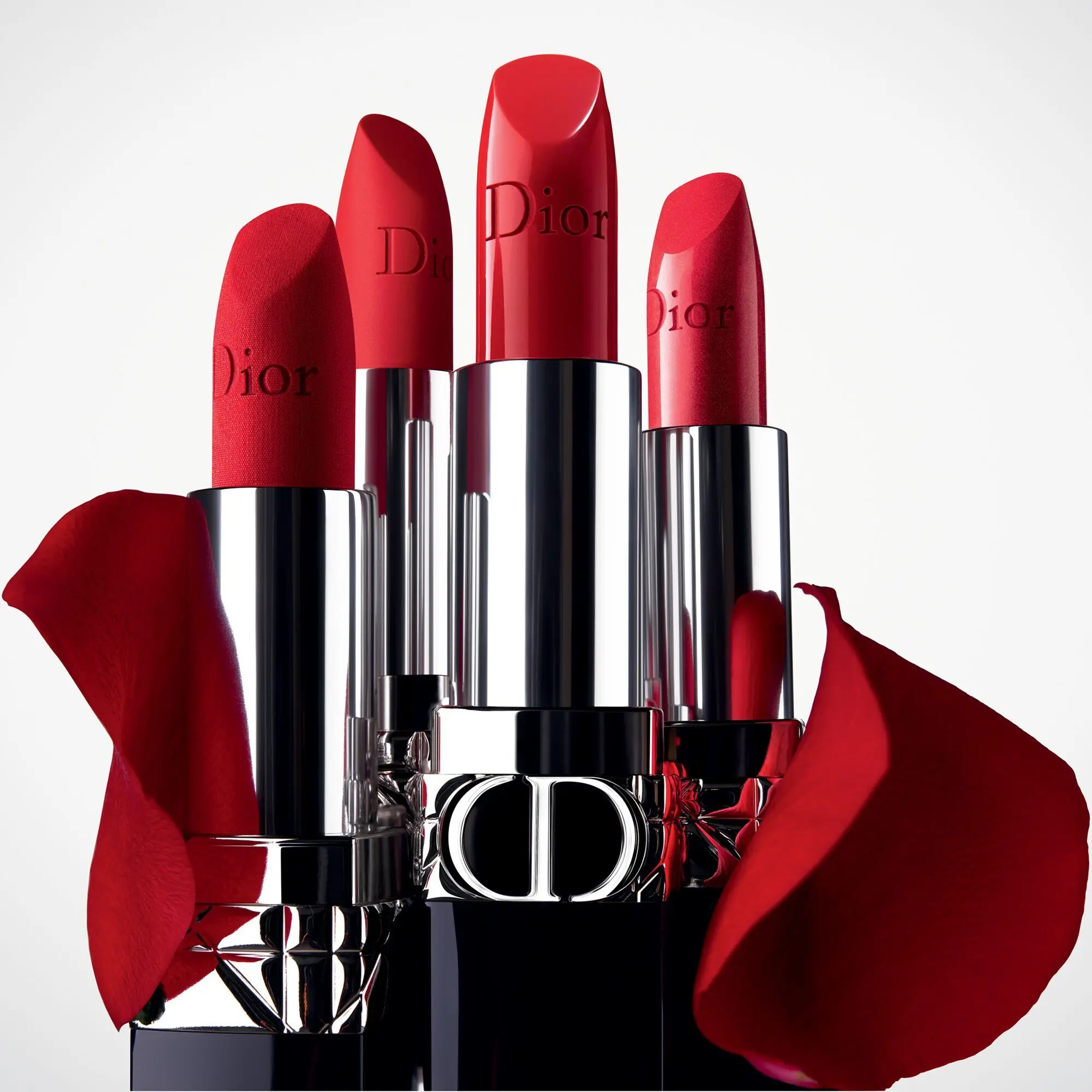 Dior - Rouge Dior La Recharge Recharge de rouge à lèvres couleur couture - 4 finis- Rouge à lèvres