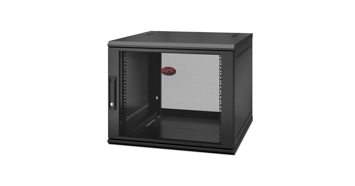 APCNetShelter WX 9U, diep server rack  (Zwart, 600 x 600 x 485mm)