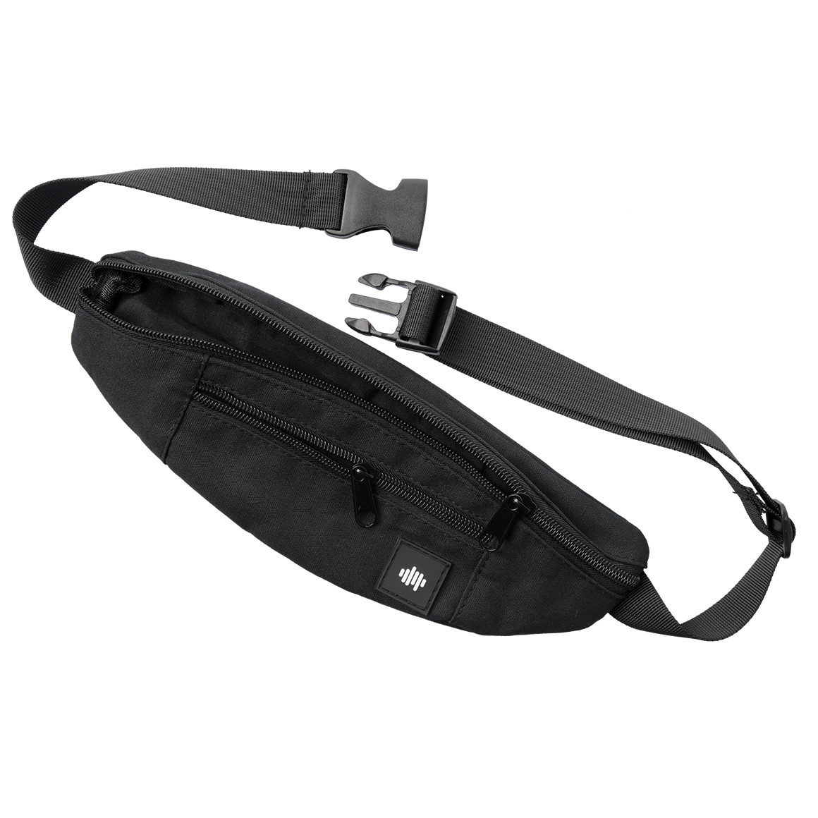 Beatwear Kinder Bauchtasche mit Reißverschluss schwarz