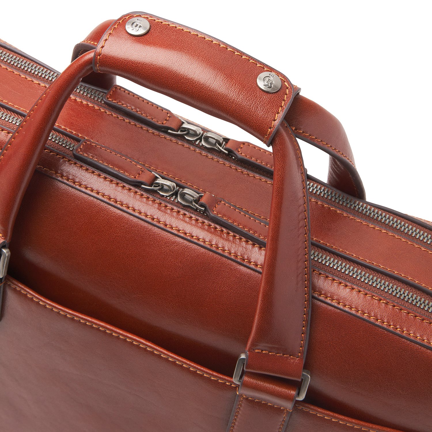 Castelijn & Beerens Gaucho Paul Laptop Bag 15.6'' cognac