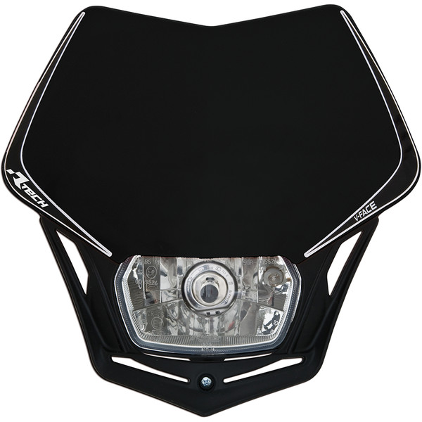 RTECHMX - Plaque Phare V-Face Noir