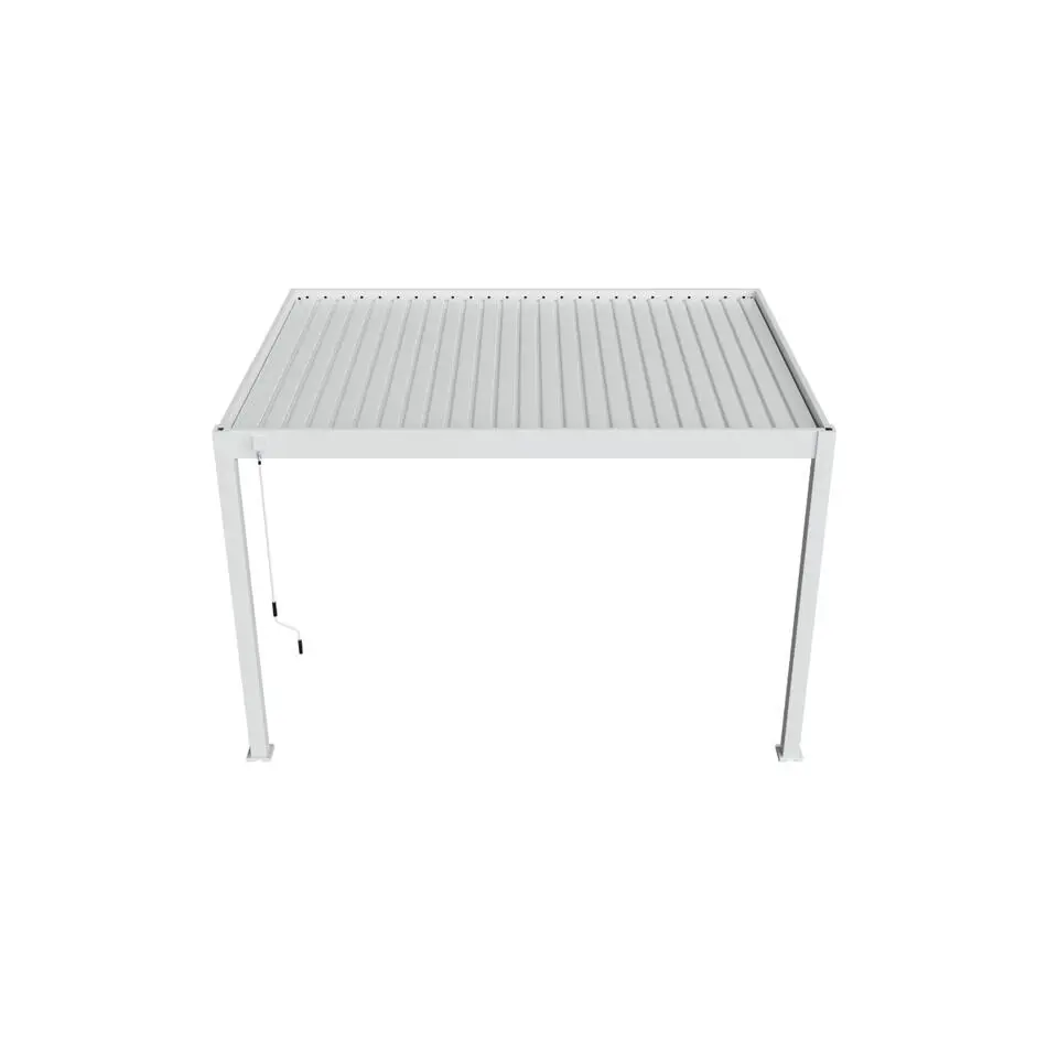 Orion Deluxe overkapping muur 300 x 360 cm wit