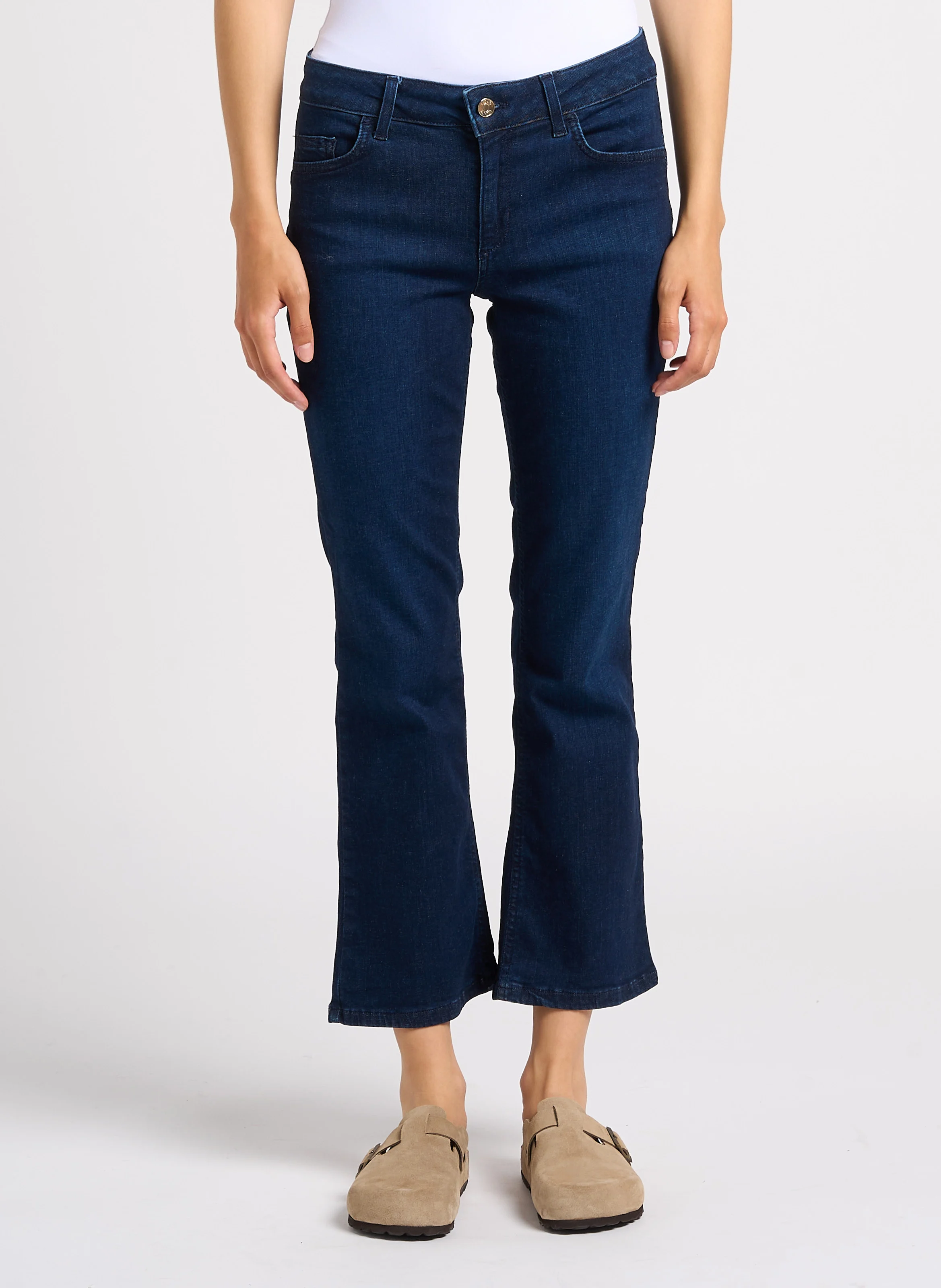 Jean droit| Bleu