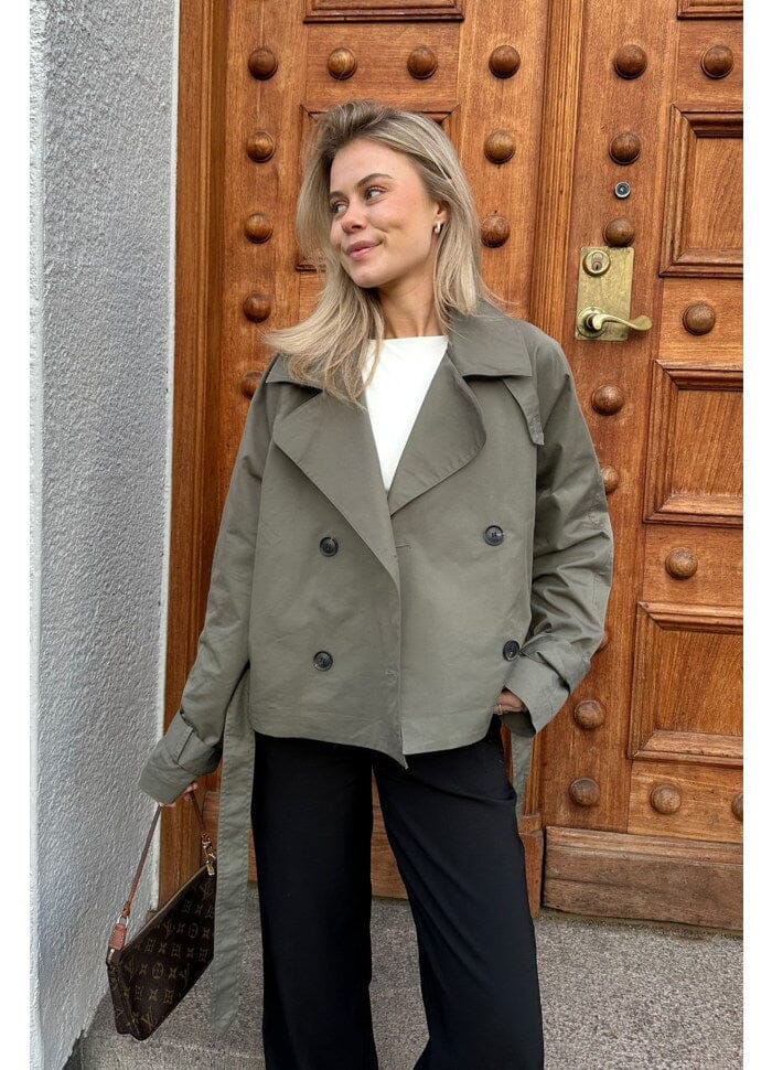BYIC Almaic Trenchcoat green green
