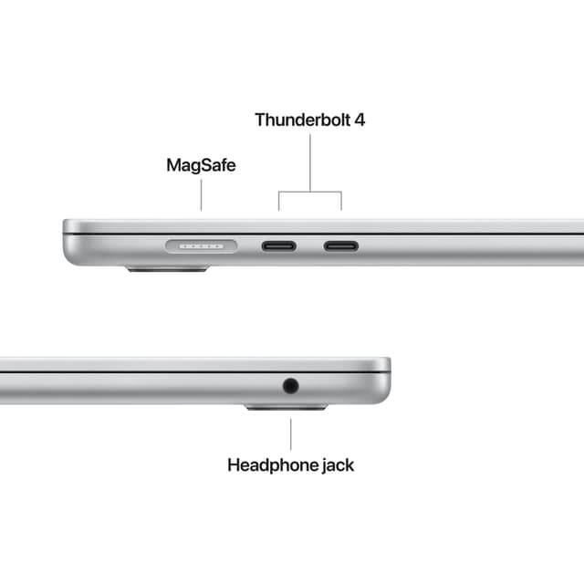MacBook Air 15 M4 16/256GB (Sølv)