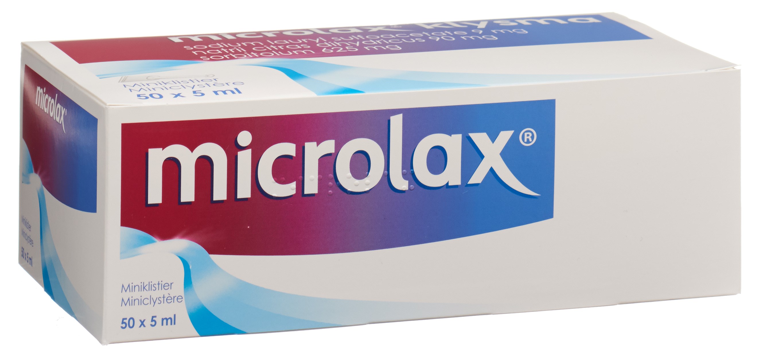 MICROLAX Klist Tb 5 ml<br>50 × 5 ml, Tube, Rektallösung