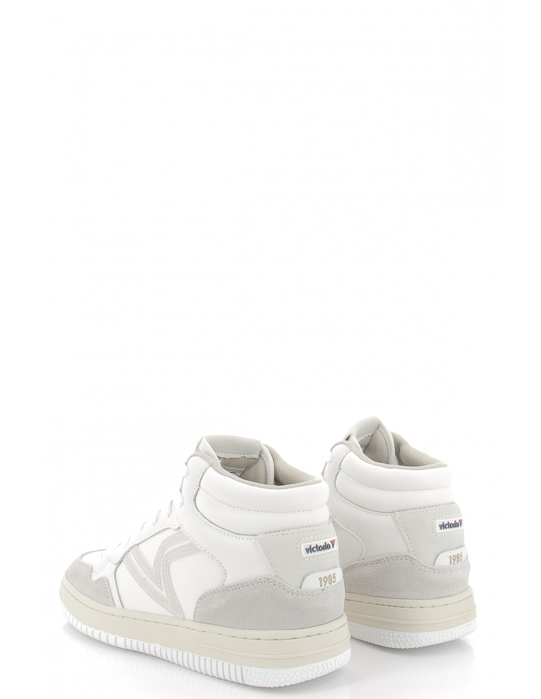 victoria Baskets montantes femme c80 hi mid boot retro blanc