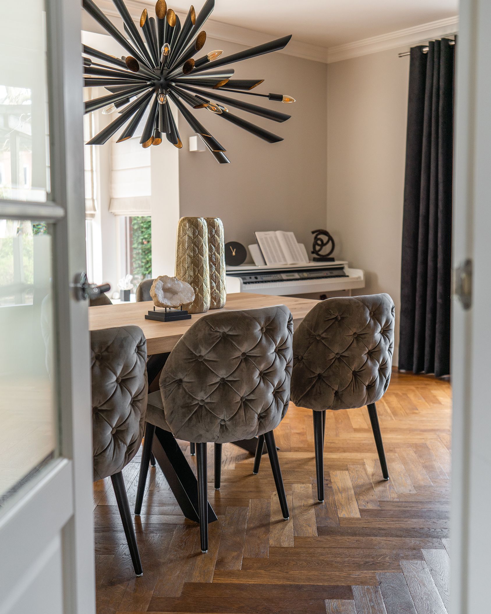 Hanglamp LB05-12+1 Brooklyn  | Leclercq & BouwmanB150 x D60 cm