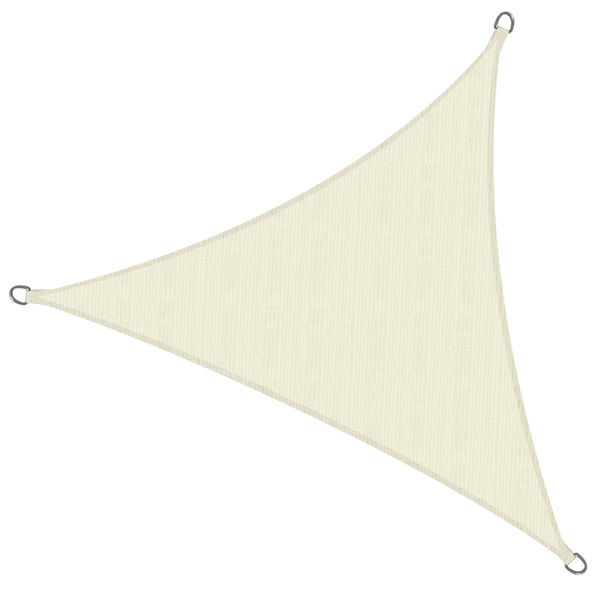SolVision HS9 Zonnescherm 200x200x200cm Driehoekig Crème HDPE