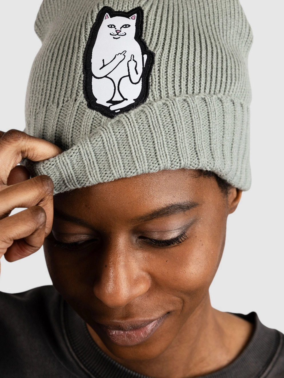 RIPNDIP Lord Nermal Beanie sage