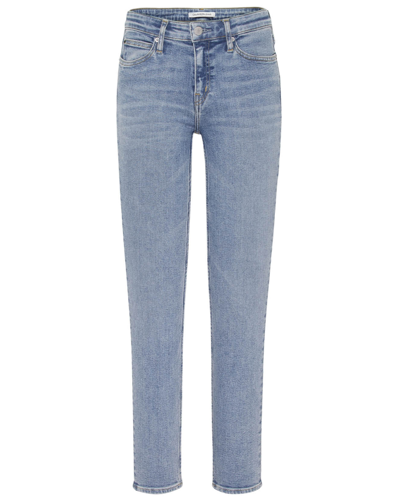Calvin Klein Jean Skinny Fit Mid Rise bleu