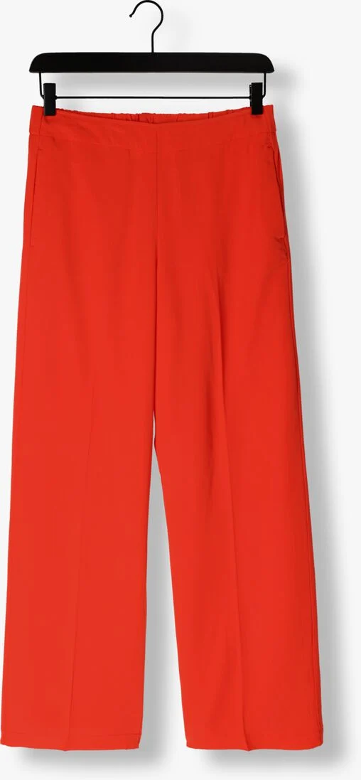 SUMMUM oranje summum wijde broek trousers tencel