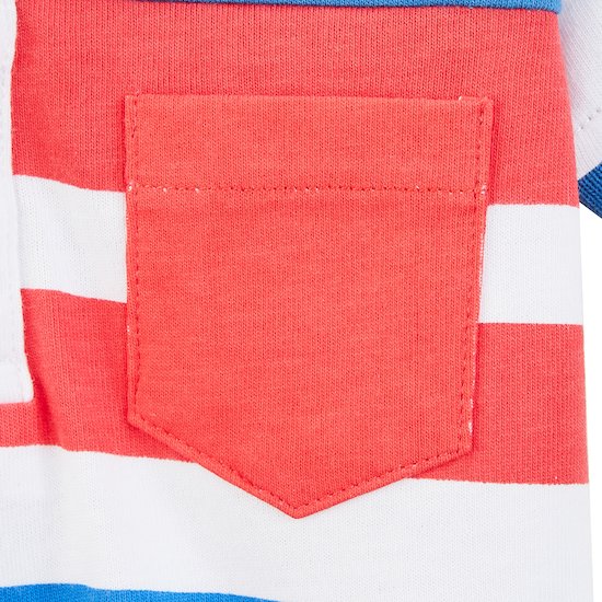 Polo manches courtes Santa Cruz   Bleu jean        de               Nano & nanette