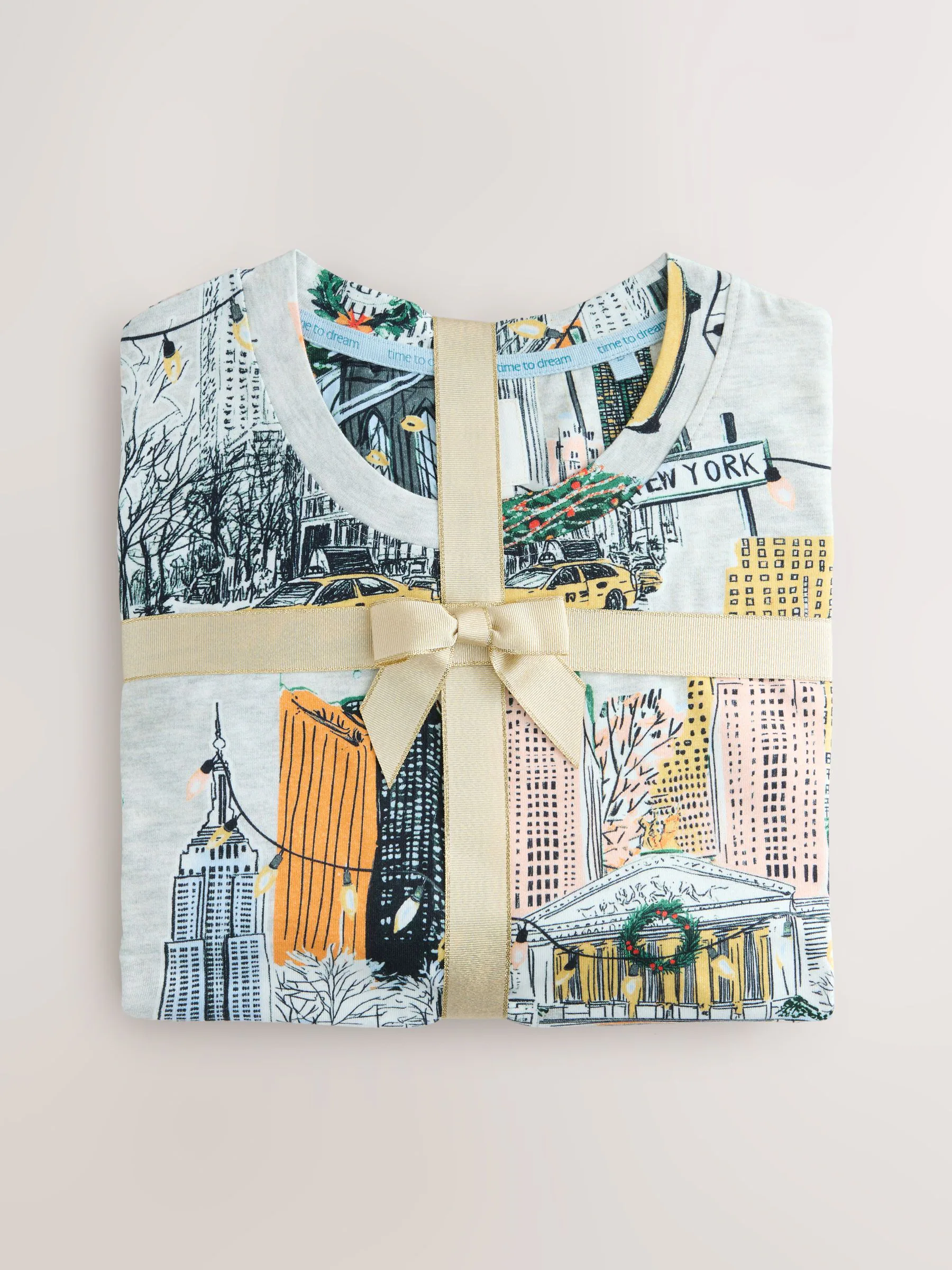 Oatmeal NYC - Pyjama met lange mouwen