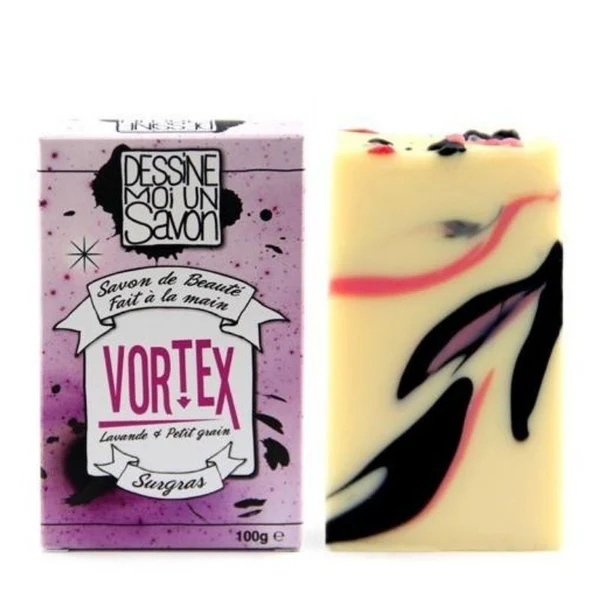 Dessine moi un savon Savon Graphik - Vortex Aloe Vera & Ricin 100g