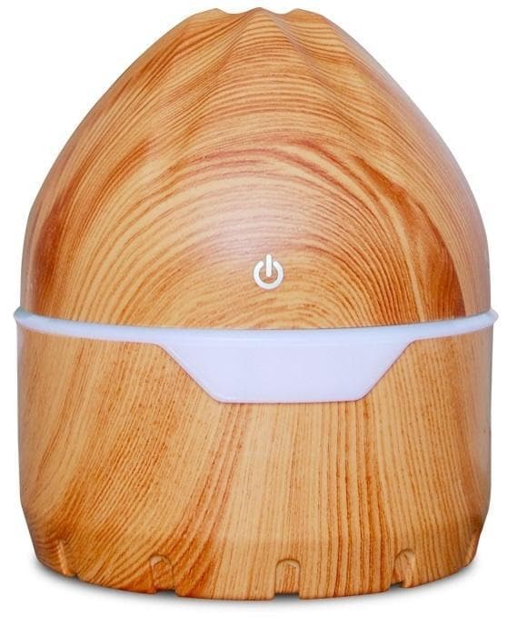 Aroma Diffuser/Fugter i trædesign, Lyst træ