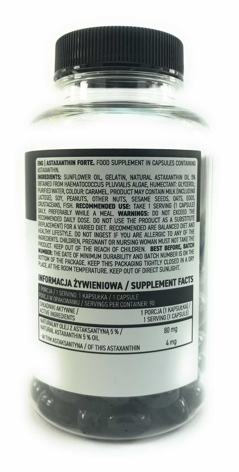 OstroVit Astaxantina Forte 90 cápsulas