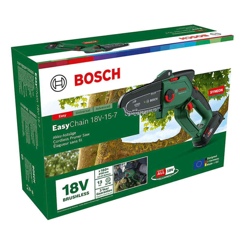 GRENSAG BOSCH EASY 18-15-7 18VUTEN BATTERI
