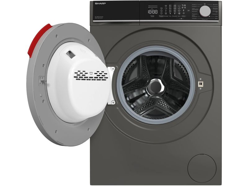 Sharp Waschmaschine ES-MNFL814CAA-CH Links Frontloader mit 8 kg Ladekapazität