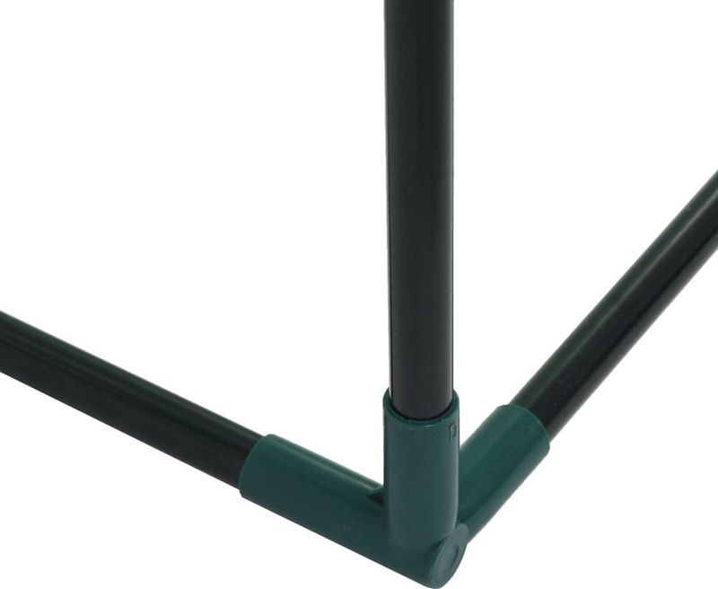 Tuinkas - Gepoefercoat Stalen Frame - UV-Beschermde Hoes - Eenvoudig Op Te Zet
