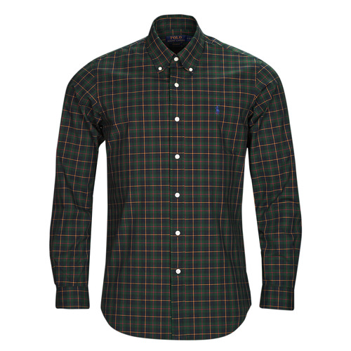 Polo Ralph Lauren - Z224SC11-CUBDPPCS-LONG SLEEVE-SPORT SHIRT Diamante / Verde / Marino / Escocés / Verde / Navy / Multiple