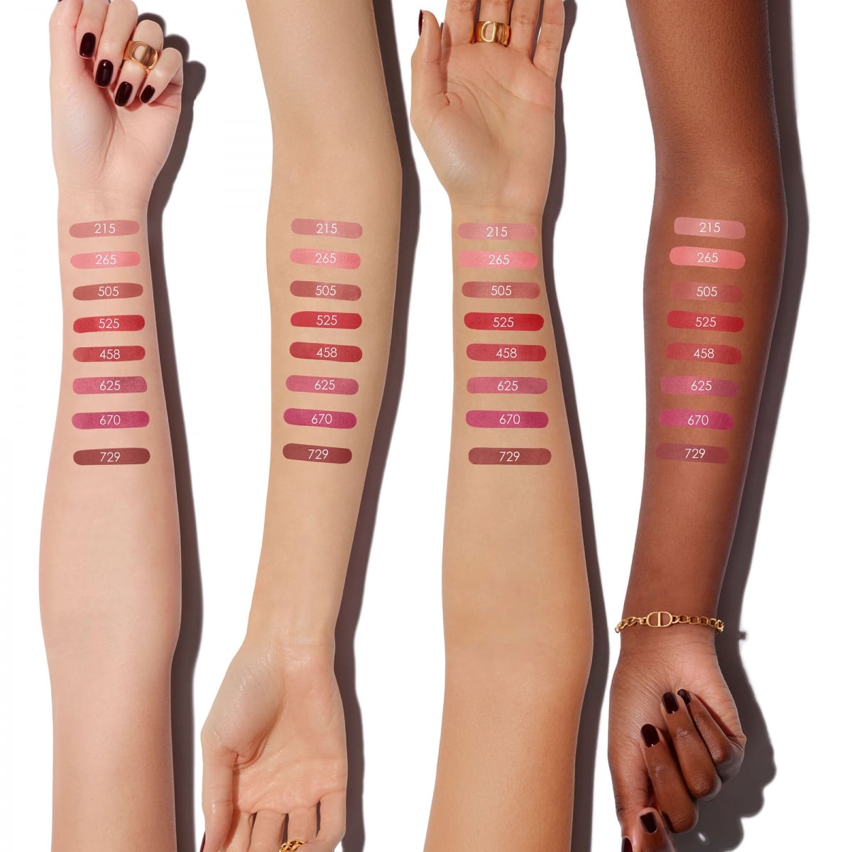 Rouge Dior Forever Rouge Dior Forever rouge à lèvres sans transfert - mat ultra-pigmenté - confort sensation lèvres nues