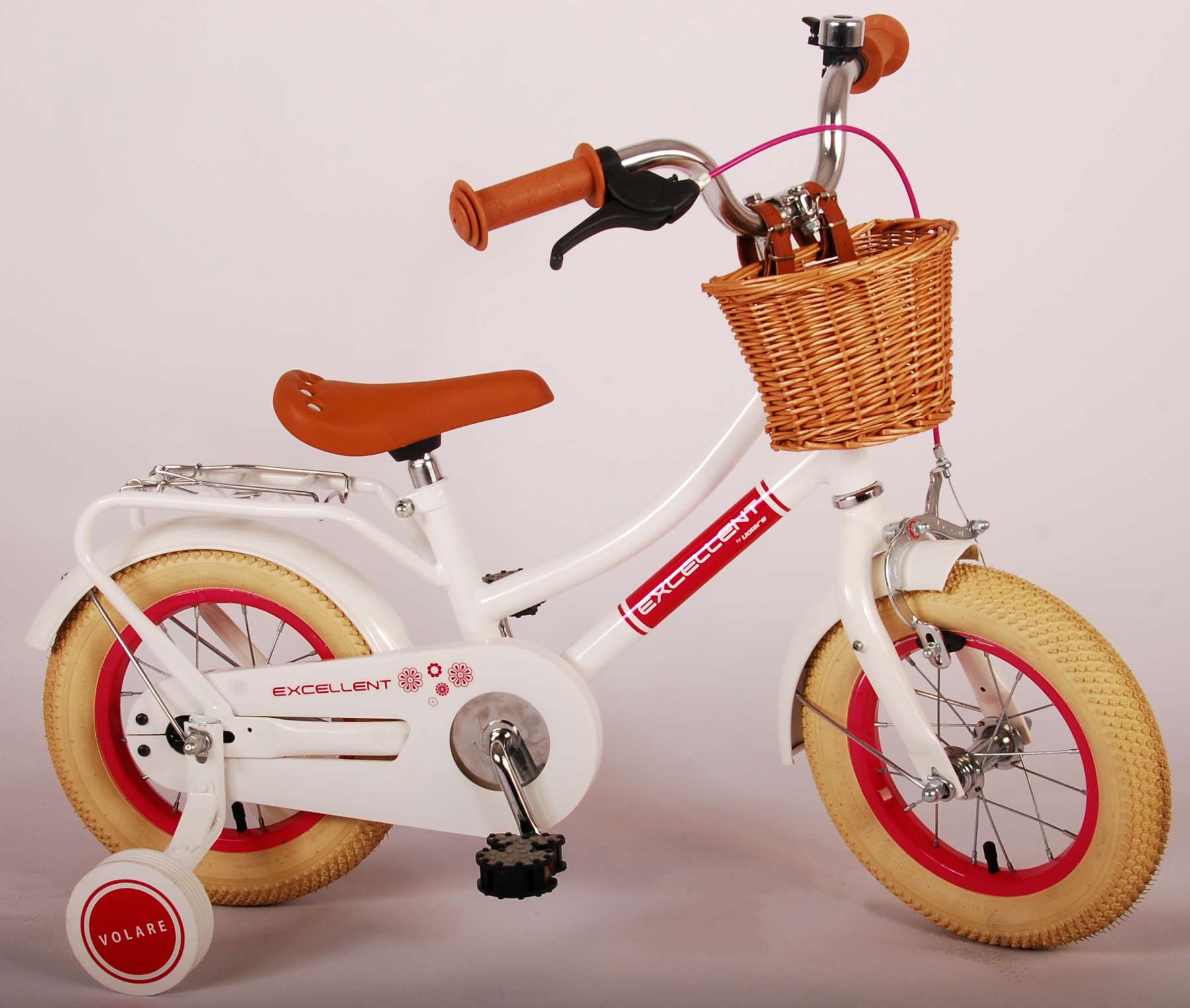 TPFSports Excellent Kinderfahrrad - Mädchen - 12 Zoll - Rücktritt + Handbremse - Grün