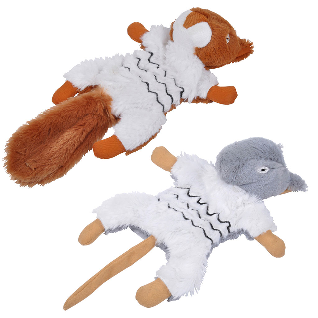 Peluche rongeur pour chien 18x35x6cm