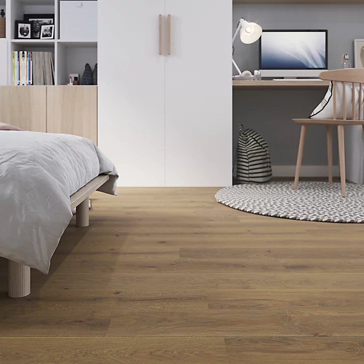 Lame PVC clipsable Baila chêne naturel L. 122 x l. 15 cm GoodHome