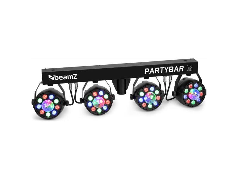 BeamZ Lichtset Partybar 3 Komplettes Lichteffekt Set