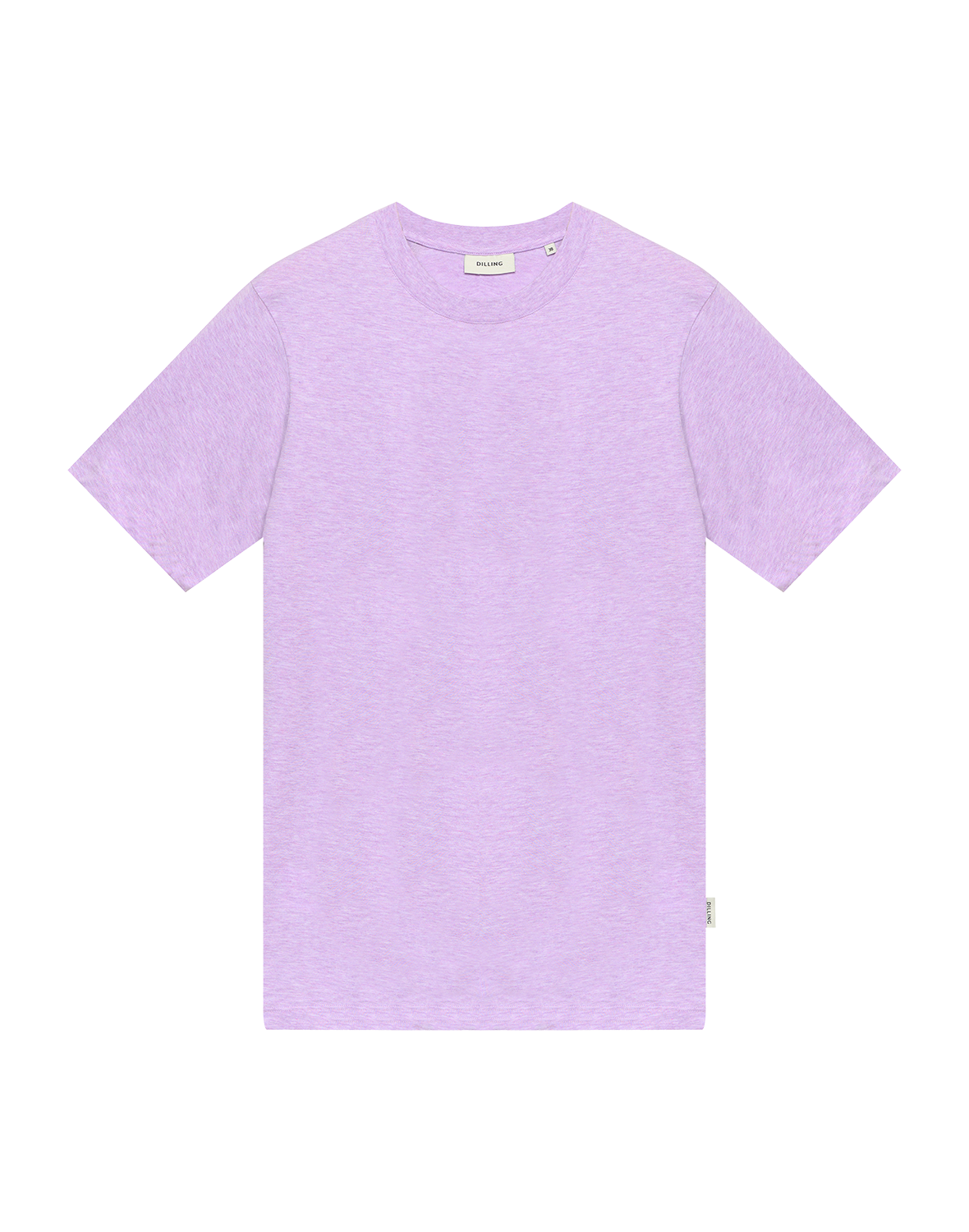 T-shirt van katoen voor dames in Lichtgrijs