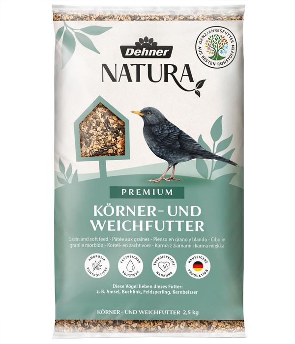 Dehner Natura Premium Wildvogel Körner- und