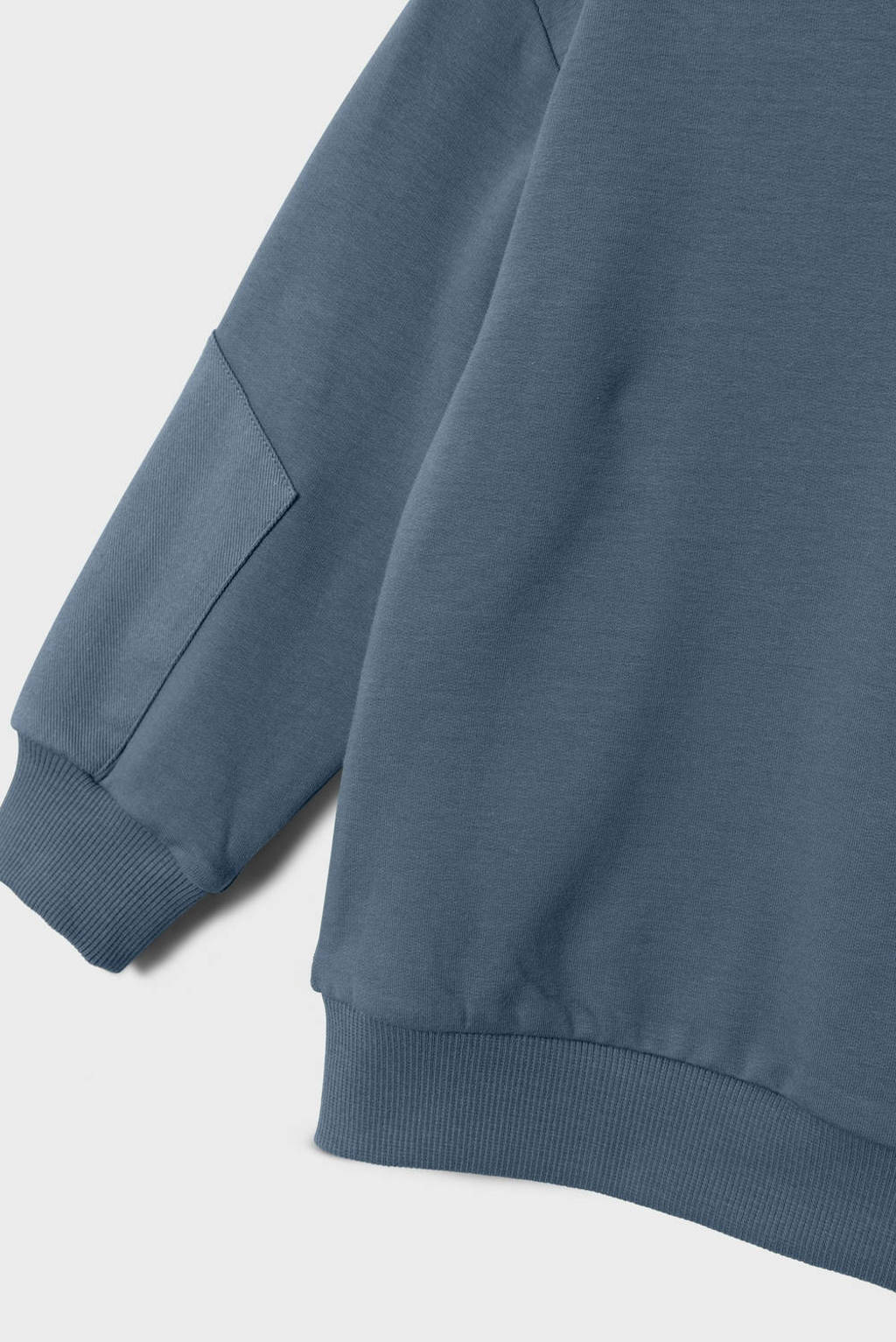 NAME IT sweater grijsblauw