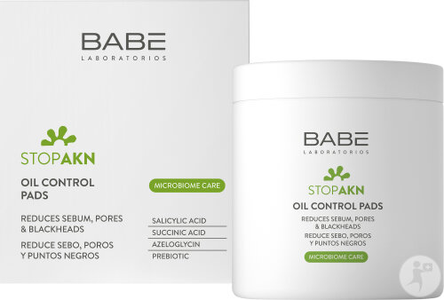 Babé Stop AKN Oil Control Pads 60 Pièces