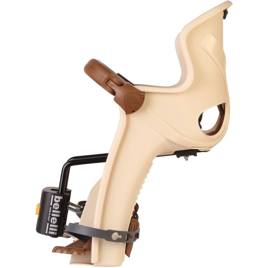 BELLELLI Kindersitz Fahrrad Freccia B-Fix frame mount Beige